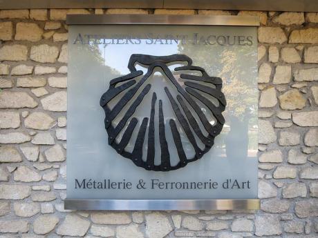 Visite de l'INJS à la Fondation de Coubertin, Atelier Saint Jacques Métallerie et Ferronnerie d'Art